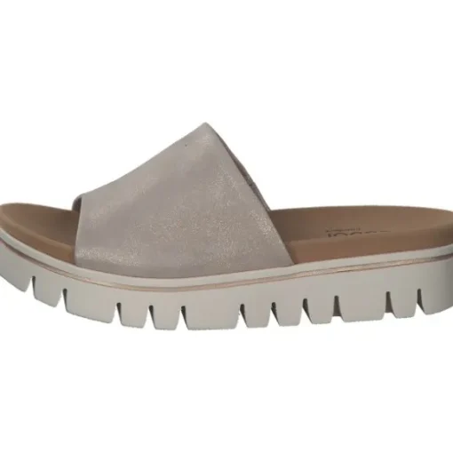 Gabor York 82.880, Plateau-Pantoletten, Damen, Beige