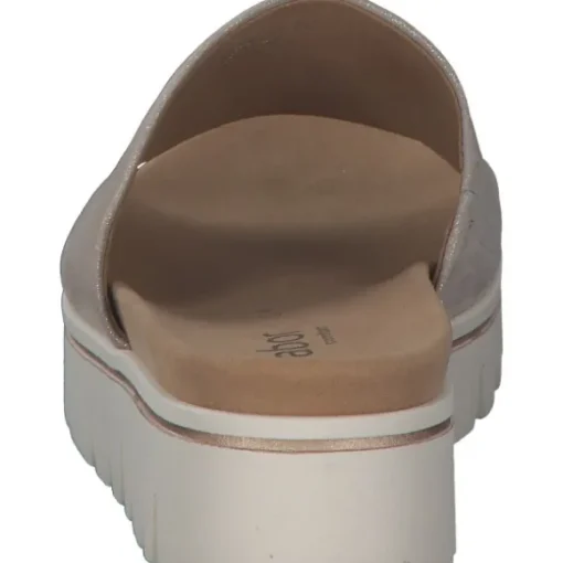 Gabor York 82.880, Plateau-Pantoletten, Damen, Beige