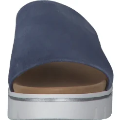 Gabor York 82.880, Plateau-Pantoletten, Damen, Blau