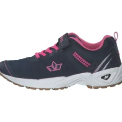 Geka Barney VS W, Sportliche Slipper, Kinder, marine/pink