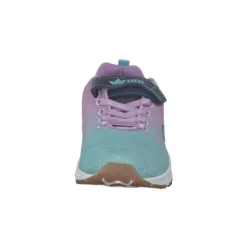 Geka Florina VS, Sportliche Slipper, Kinder, tuerkis/lila/grau