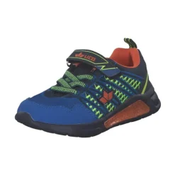 Geka Lico 300275 Blinky Boy, Slipper (Kinder), Kinder, blau/marine/orange