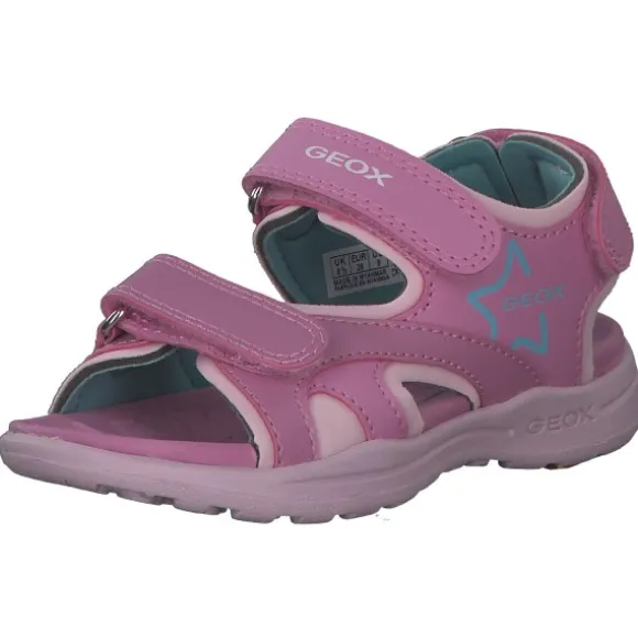Geox J256AA, Sandalen (Kinder), Kinder, Pink