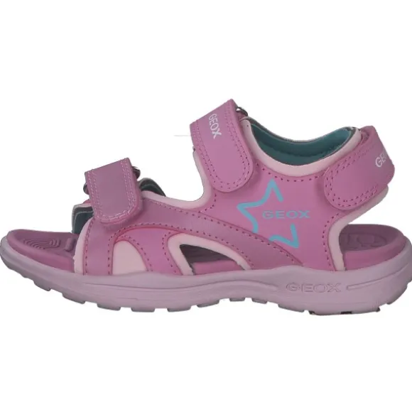 Geox J256AA, Sandalen (Kinder), Kinder, Pink