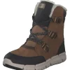 Geox J16APA, Winterstiefel, Kinder, Braun