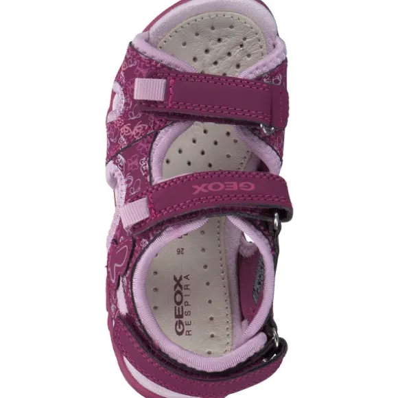 Geox J35GRD, Sandalen (Kinder), Kinder, DK RASPBERRY/PINK