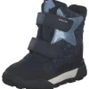Geox J46M7C-0MNBC/CF44Y, Winterstiefel, Kinder, NAVY/LT AVIO