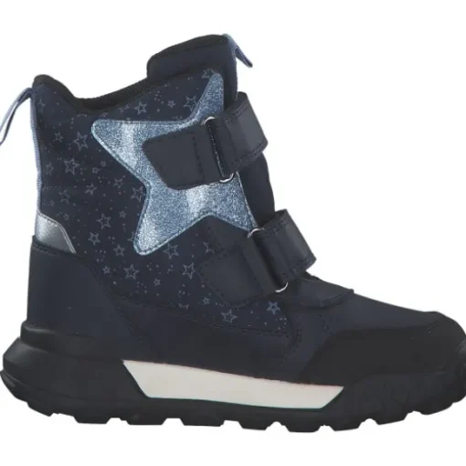 Geox J46M7C-0MNBC/CF44Y, Winterstiefel, Kinder, NAVY/LT AVIO