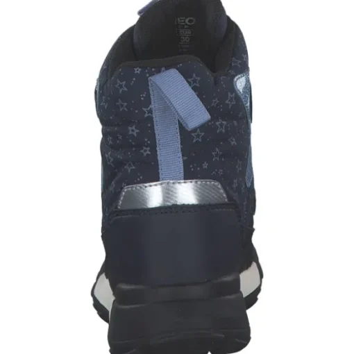 Geox J46M7C-0MNBC/CF44Y, Winterstiefel, Kinder, NAVY/LT AVIO