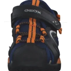 Geox J250RB, Sandalen (Kinder), Kinder, NAVY/ORANGE