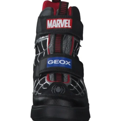 Geox J267UA, Stiefeletten (Kinder), Kinder, BLACK/RED