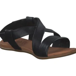 2 Go Shoes 8003802, Keilsandaletten, Damen, Schwarz