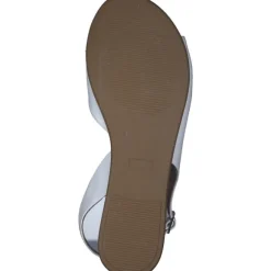 2 Go Shoes 8003813, Keilsandaletten, Damen, Weiß