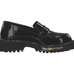 2 Go Shoes 8983401-902, Mokassins, Damen, schwarz (lack)