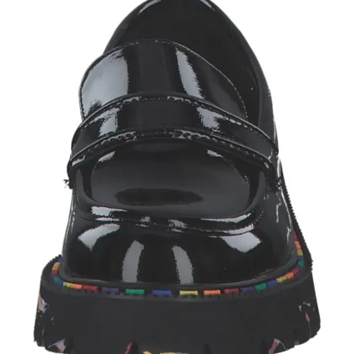 2 Go Shoes 8983401-902, Mokassins, Damen, schwarz (lack)