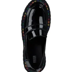 2 Go Shoes 8983401-902, Mokassins, Damen, schwarz (lack)