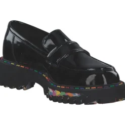 2 Go Shoes 8983401-902, Mokassins, Damen, schwarz (lack)