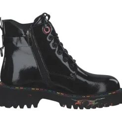 2 Go Shoes 8983501-902, Stiefeletten, Damen, schwarz (lack)