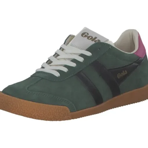 Gola Elan CLB538, Schnürschuhe, Damen, evergreen/black/fuchsia