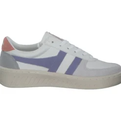 Gola Grandslam Trident CLA415, Schnürschuhe, Damen, white/lavender/terracotta