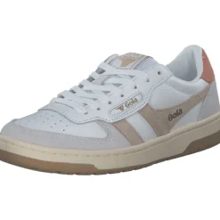 Gola Hawk CLB336, Schnürschuhe, Damen, white/bone/terracotta