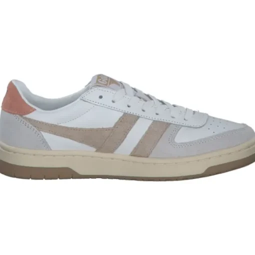 Gola Hawk CLB336, Schnürschuhe, Damen, white/bone/terracotta