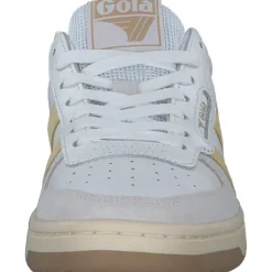 Gola Hawk CLB336, Schnürschuhe, Damen, white/pollen/plum
