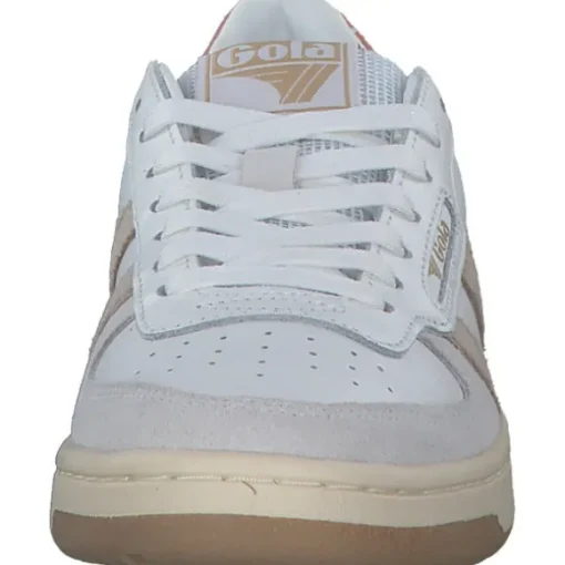 Gola Hawk CLB336, Schnürschuhe, Damen, white/bone/terracotta