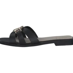 Guess FLJSYM, Pantoletten, Damen, Schwarz