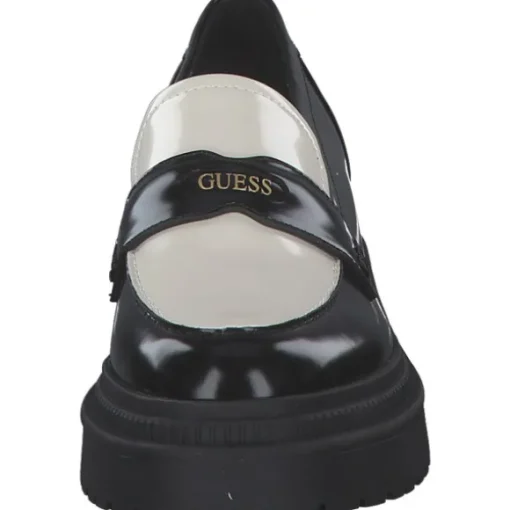 Guess FLTFI2-ELE14, Mokassins, Damen, Schwarz
