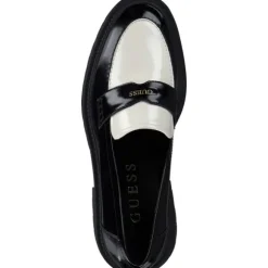 Guess FLTFI2-ELE14, Mokassins, Damen, Schwarz