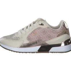 Guess FLTMOX-FAL12, Schnürschuhe, Damen, beige/rose mauve