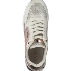 Guess FLTMOX-FAL12, Schnürschuhe, Damen, beige/rose mauve