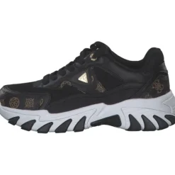Guess FLTNOW-FAL12, Schnürschuhe, Damen, Schwarz