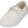 Hey Dude 40059, Schnürschuhe, Damen, white sand