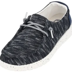 Hey Dude 40078, Schnürschuhe, Damen, dunkelblau meliert