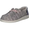 Hey Dude 40078, Schnürschuhe, Damen, rosa meliert