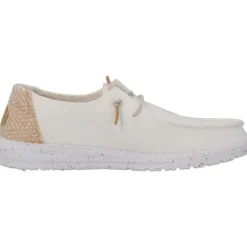 Hey Dude 40059, Schnürschuhe, Damen, white sand
