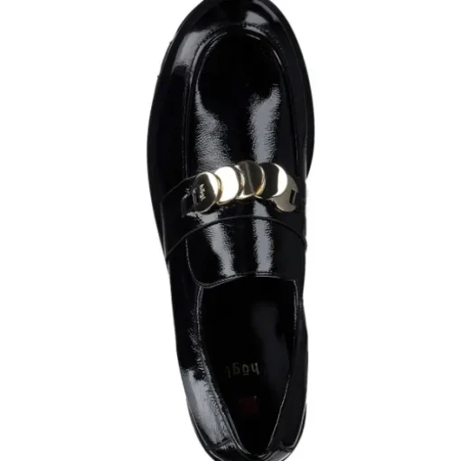 Högl 810162501000, Mokassins, Damen, Schwarz (Black)