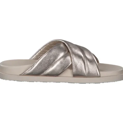 Högl 710082, Plateau-Pantoletten, Damen, Beige
