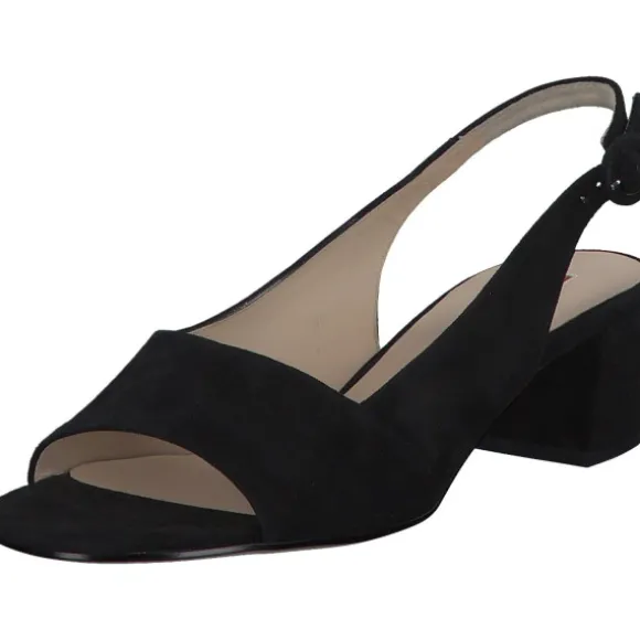 Högl 718211, Plateau-Sandaletten, Damen, Schwarz