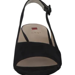 Högl 718211, Plateau-Sandaletten, Damen, Schwarz