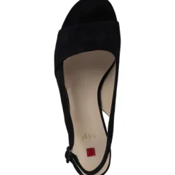 Högl 718211, Plateau-Sandaletten, Damen, Schwarz