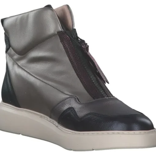 Hispanitas Schuhe CHI243654 Oceania-4, Stiefeletten, Damen, midnight/acero/acero/forest