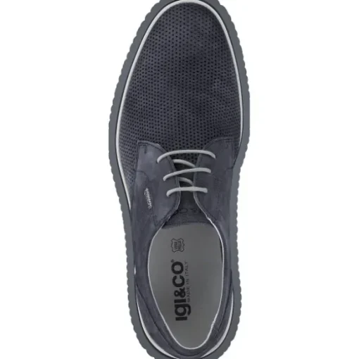Igi&Co 56124, Sportliche Halbschuhe, Herren, Blau
