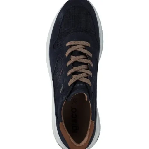Igi&Co 56359, Sportliche Halbschuhe, Herren, Blau