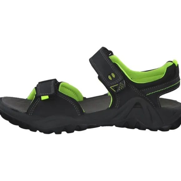 IMAC 382750, Sandaletten, Kinder, schwarz/gelb