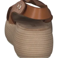 Inuovo 817008, Plateau-Sandaletten, Damen, coconut