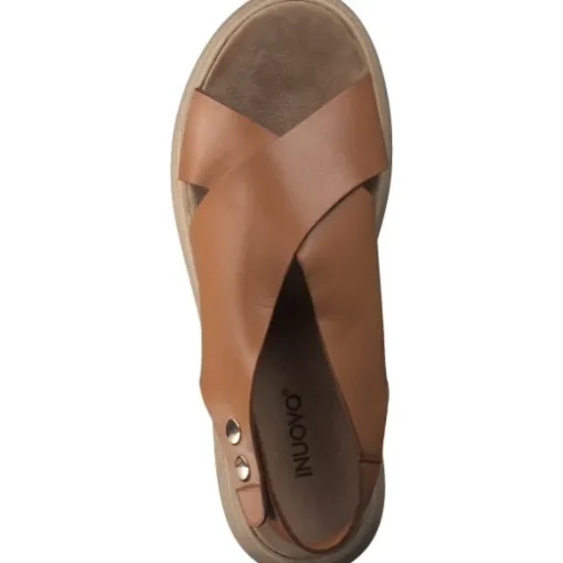 Inuovo 817008, Plateau-Sandaletten, Damen, coconut