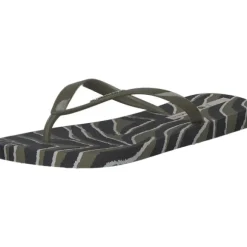 Ipanema Animale Print Fem 83162, Zehentrenner, Damen, Grün (green black)